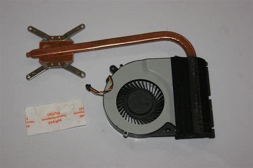 Toshiba Satellite C870D-116 Kühler Lüfter + Wärmeleitpaste 13N0-ZWA0F02 #3291