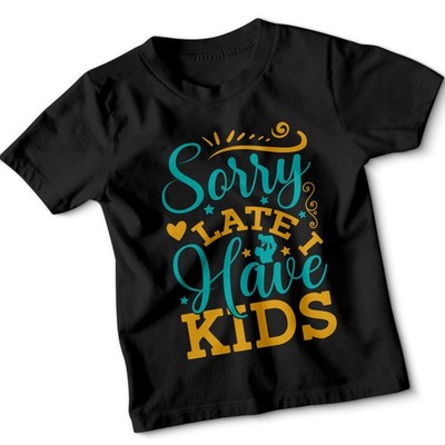 Kinder Vatertag Svg Typografie Tshirt Design Feier in Kalligrafie Text