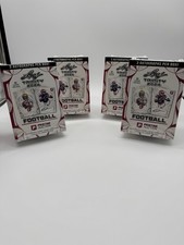 Leaf Trinity 2024 Football Trading Card Boxes, 4 Boxes, 3 Autographs Per Box