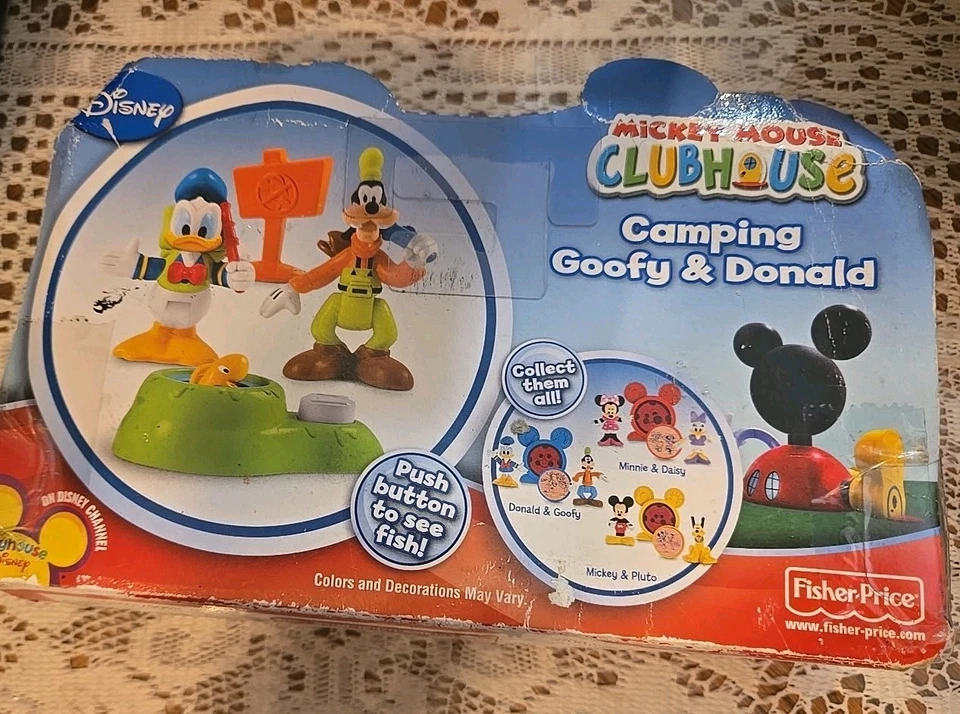 Mickey Mouse Clubhouse Camping Goofy & Donald Nuevo Sellado de Fábrica - Leer Foto 2 de 4