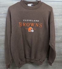 Vintage Puma Cleveland Browns Pullover Crewneck Sweatshirt Men Medium NFL