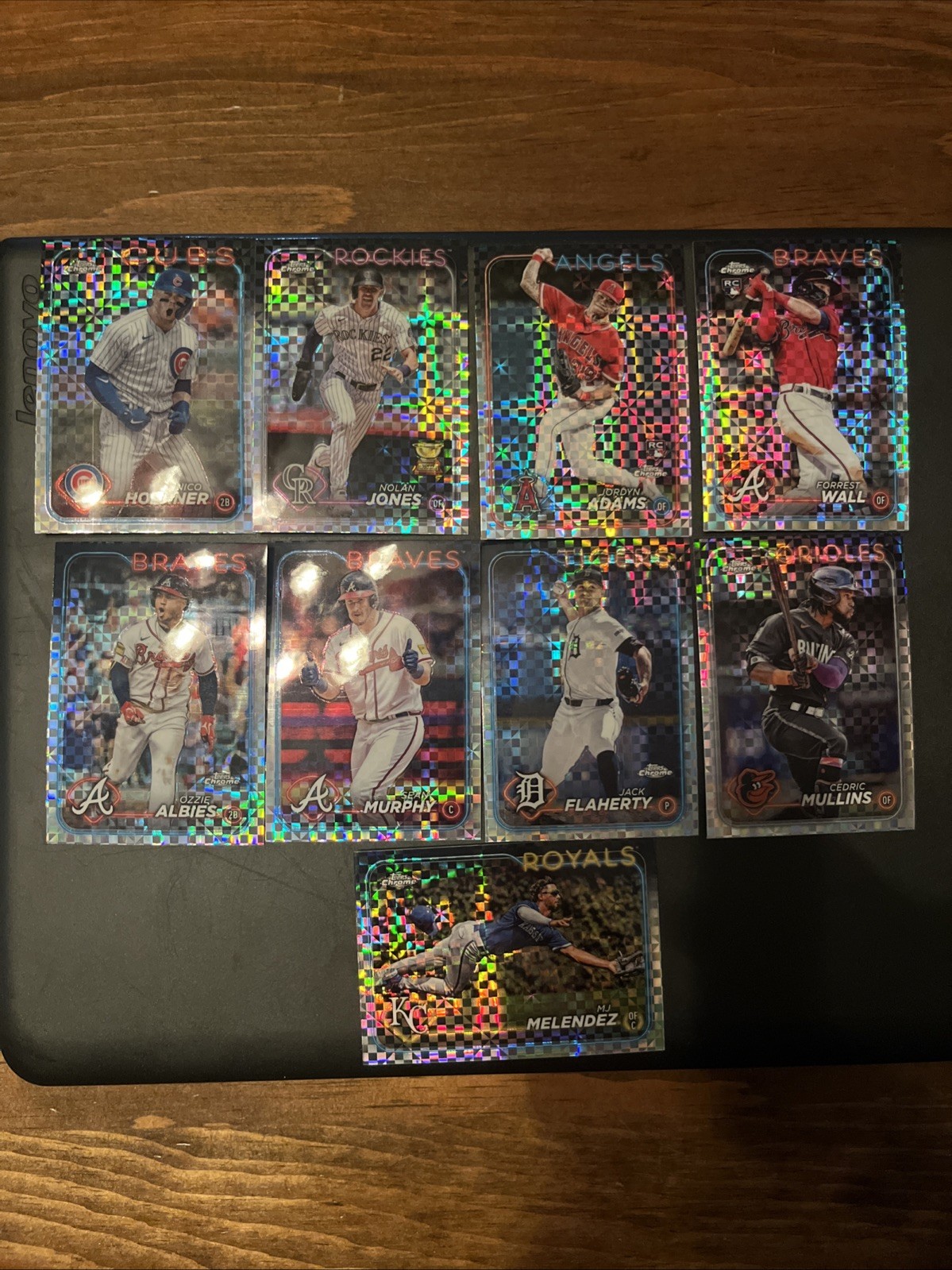 Topps Chrome 2024 - X Fractor 9 Card Lot Set Builder💪💪