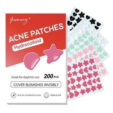 ZCJ Star Pimple Patches for Face - Cute Heart  200 Count Pack of 1 