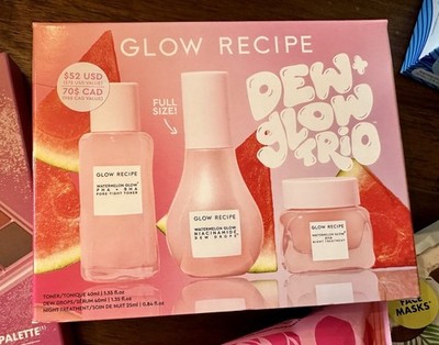 Glow Recipe Dew + Glow Trio Set - Limited Edition Sold Out Sephora Exclusive NEW