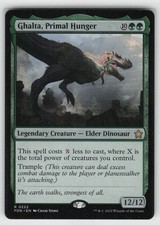 MTG Ghalta, Primal Hunger Normal Foundations #222 NM