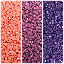 Miyuki Delica 11/0 Purple Wine Collection DB660 DB1363 DB1376 3 Tubes