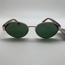 Foster Grant FG 25 02 TRT Fashion Tortoise/Gold Oval Sunglasses