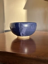 Clay Art Pottery Bowl ~ Multiple Shades of Colors ~ Artist Signed and Dated ~