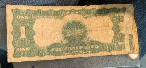1899 BLACK EAGLE US MINT BEP SILVER CERTIFICATE Low Grade - 第 2/6 張圖片