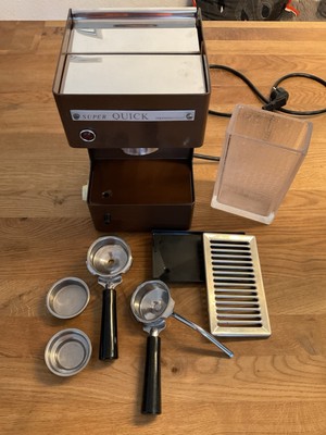 QuickMill Super Quick 0650, Quick Mill, Glastank, neue Olab Pumpe