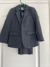 RJR John Rocha Boys Blue Tweed 4 Piece Formal Wear Age 5 Years