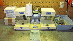 Estate Lot +extras Diamond Pacific Genie Lapidary Gem Grinder Cabbing 12 Wheels