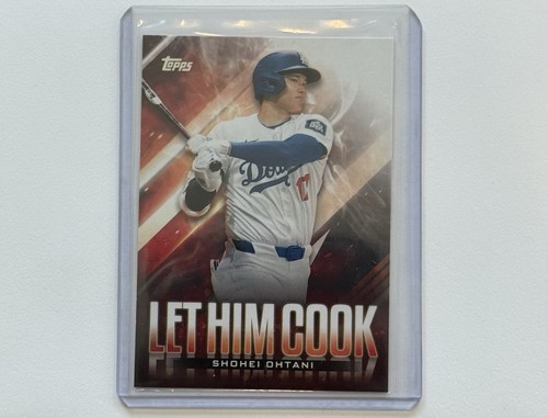 Topps 2024 Update Series Shohei Ohtani Let Him Cook Insert #LHC-1 Dodgers