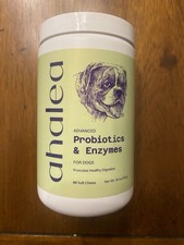 Ahalea Probiotics Enzymes For Dogs - Advanced - 90 Soft Chews - Exp: 4/2027