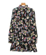 VALENTINO Dress for Women Size 42 (M) Black x Red x White etc. (Allover Pattern)