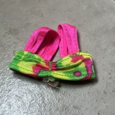 Vintage 90  s Barbie Doll Fashion Hawaiian Fun Barbie Beach Bikini Top
