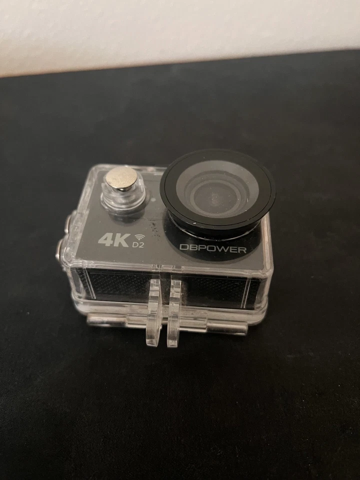 DBPOWER 4K Action Camera With Case Good Condition No SD card Or Charger  - Image 4 of 4