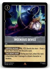 Ingenious Device 201/204 Rare Whispers in the Well Lorcana TCG NM