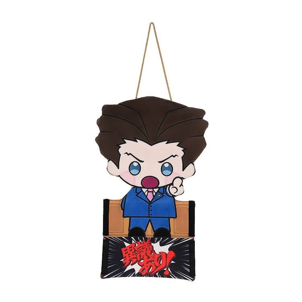 Vide-poche mural japonais Phoenix Wright Ace Attorney en toile premium Capcom