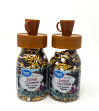 2 Great Value Salted Caramel Hot Cocoa Topper Sprinkles with Mini Marshmallows 2 Great Value Salted Caramel Hot Cocoa Topper Sprinkles with Mini Marshmallows - Image 1