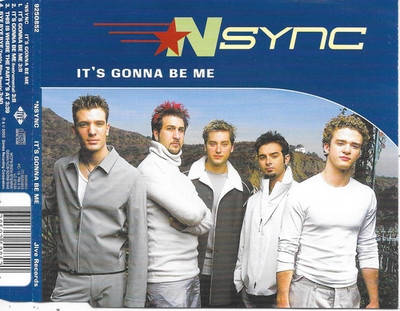 *NSYNC - It's gonna be me CD MAXI SINGLE 4TR Europop 2000 (Jive) Europe