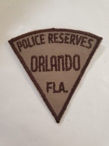 Obsolete “POLICE RESERVES ORLANDO FLA”