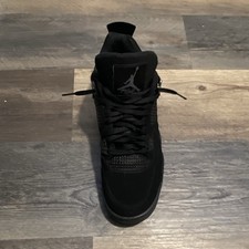 Jordan Air Jordan 4 Retro Black Cat Black Men...
