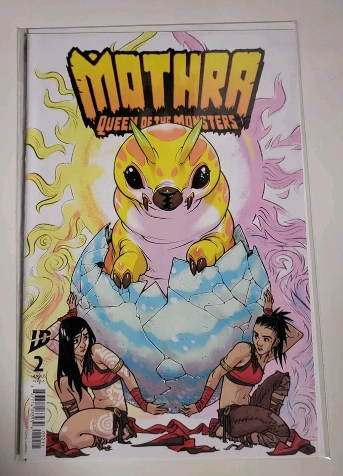 Mothra: Queen of the Monsters (2025) #1 2 3 4 5 VF+ CONJUNTO COMPLETO IDW PUBLICAÇÃO - Imagem 3 de 4