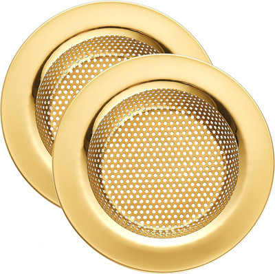 Kitchen Sink Strainer Stainless Steel Drain Gold Strainers for Sinks with Large