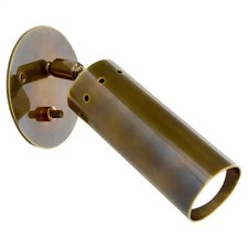 Italian Stilnovo Lighting Fixtures Reading Brass Wall Sconce Mid Century 1950's