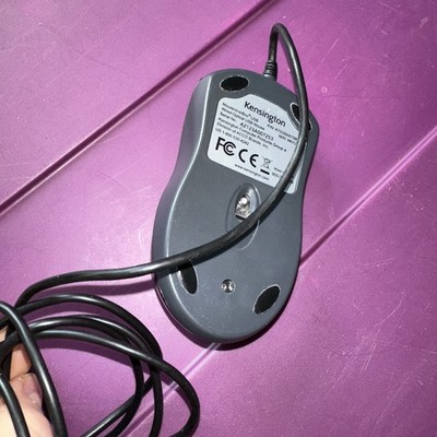 Vintage Kensington Slim M01215 Gaming Trackball Mouse USB Wired Optical K72356