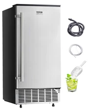 VEVOR Undercounter Ice Maker 80 Lbs/Day Built-in Ice Maker Machine