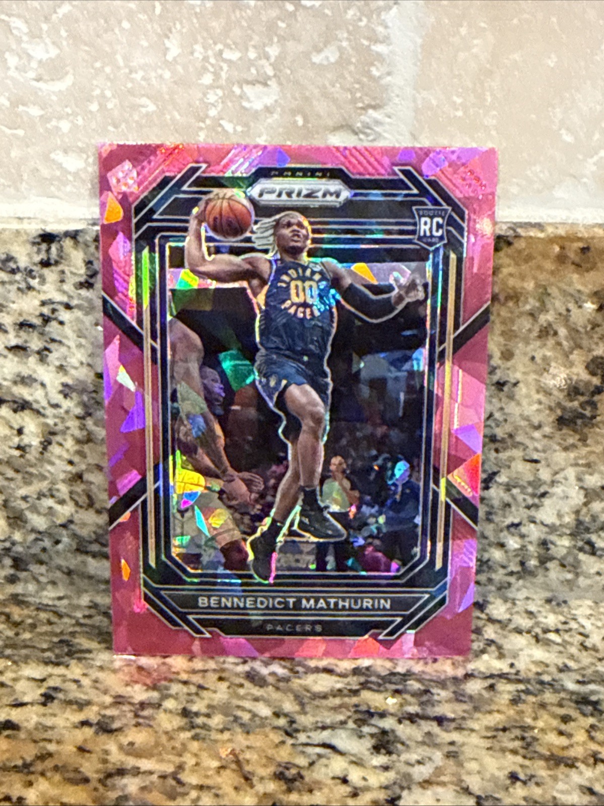 2022-23 Panini Prizm Bennedict Mathurin #254 Pink Ice Prizm Rookie RC Pacers