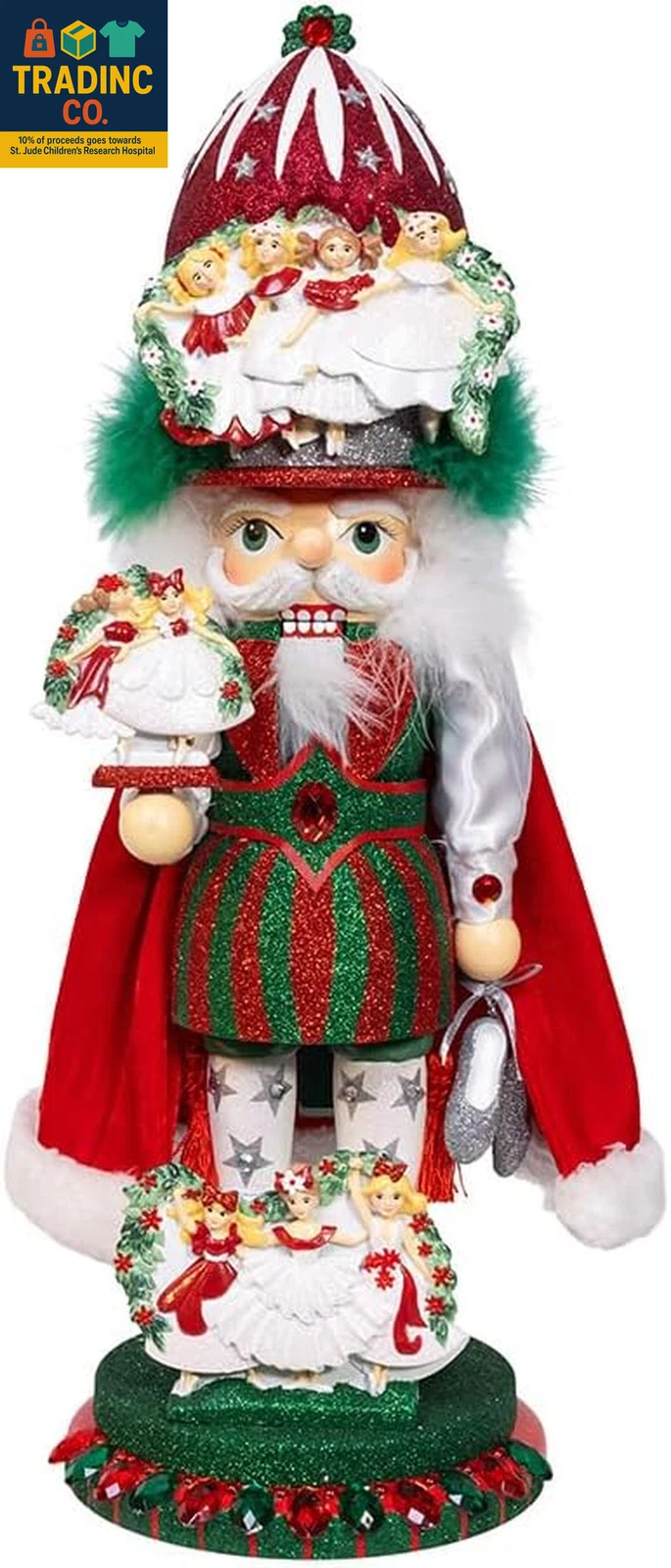 Kurt Adler 18" ™ Nine Ladies Dancing Nutcracker
Opens in a new window or tab