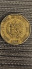 1991 Peruvian 10 Céntimos coin Circulated #F115* — photo 2