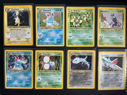 Pokemonkarten Neo Genesis Masterset German Unlimited - Bild 5 von 24