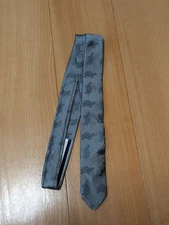 Thom Browne Turtle Pattern Tie Gray Unused Rare Classic Accessories