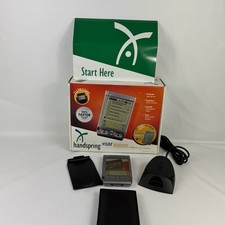 Vintage Handspring Visor platinum Handheld PDA With Case  Stylus .