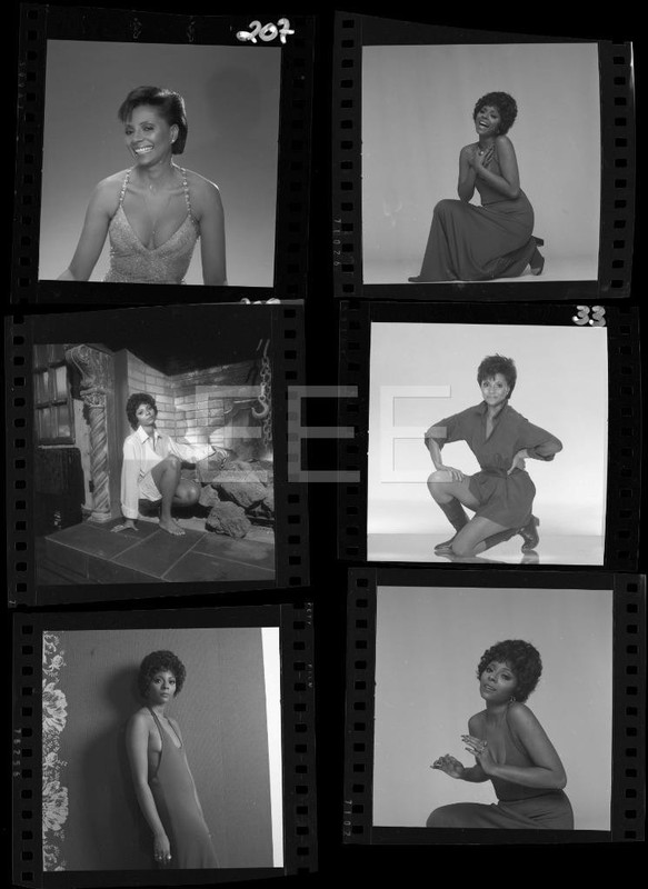 6 Sexy Leslie Uggams Movie Actress Harry Langdon Negative w/rights Lot 366P