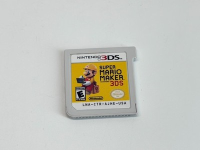 Super Mario Maker Nintendo 3DS (Nintendo 3DS) Video Game Cartridge Tested
