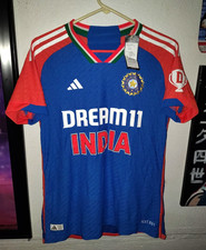 India National Cricket Team 2024 2025 Adidas HEAT Ready Jersey NWT  Youth Size M
