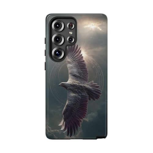 Eagle Soaring Dark Purple Wings Phone Case for iPhone, Samsung Galaxy, Pixel - 第 126/239 張圖片