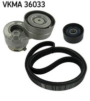 SKF Keilrippenriemensatz U.A. FüR Mitsubishi, Nissan, Opel, Renault