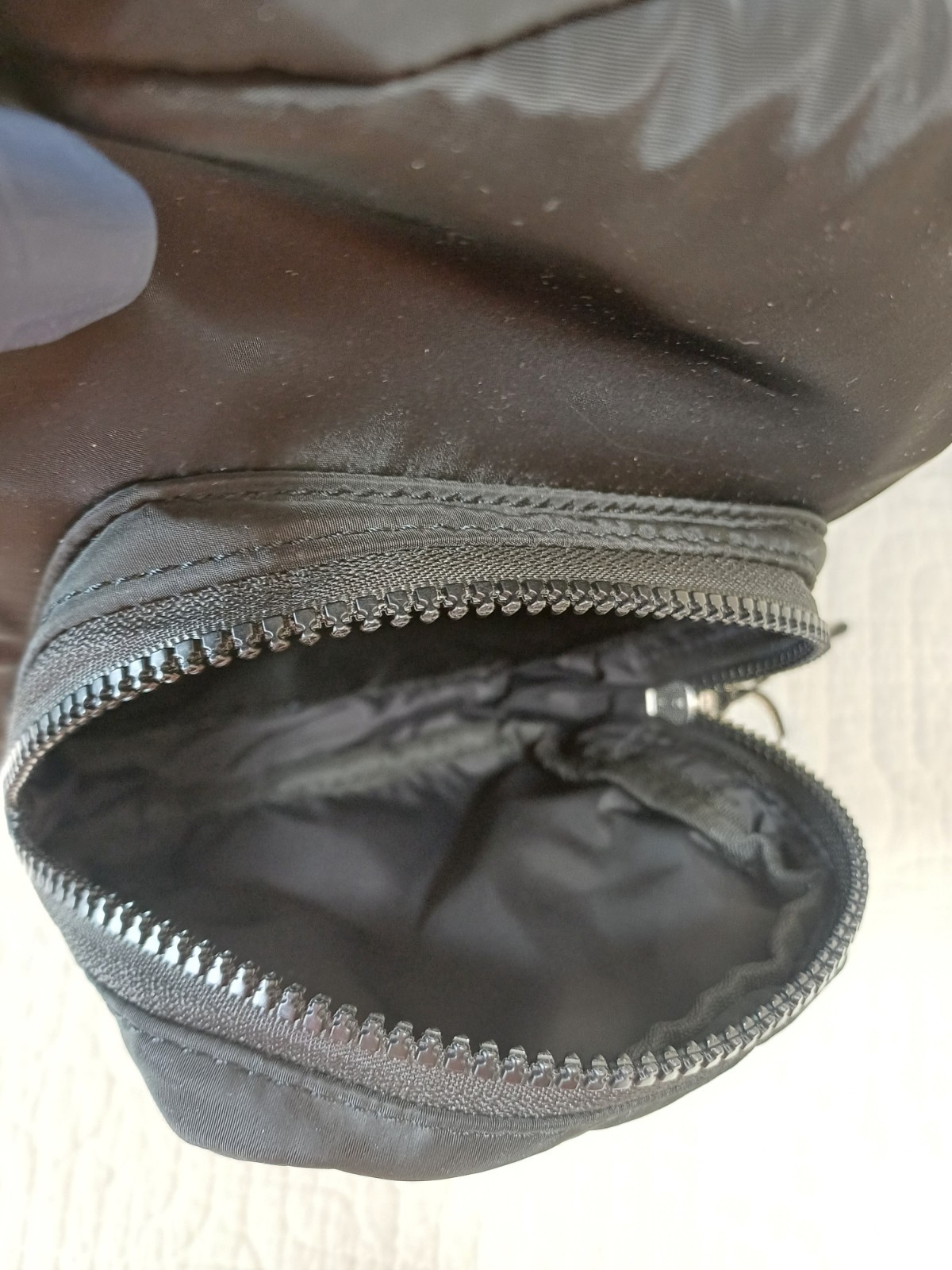 Fabletics Mini Black Backpack Bag Adjustable Stra… - image 7