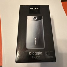 NEW - Sony Bloggie Touch MHS-TS10 2 Hour HD 4GB Camcorder - SILVER 027242808416
