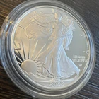 PROOF American Silver Eagle with Case - 1 oz .999 Silver Verified- 2022 - Lot DD