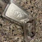 (2)= Two German SILVER bars!!! One buffalo and a one Horses !!!Case 2 Bars Total