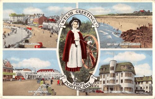 uk31305 welsh greetings from porthcawl wales uk - Picture 1 of 2
