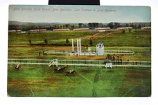c1910 -  Blue Bonnets Race Track, Blue Bonnets - Horse Racing Postcard/Unused