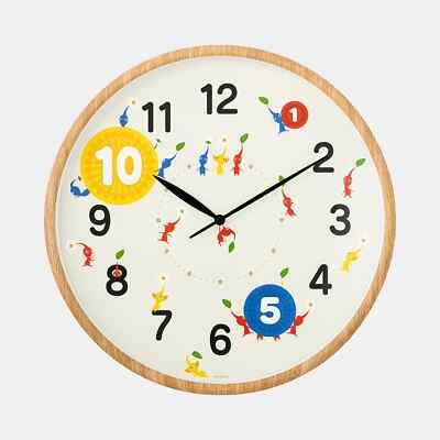 インテリア時計 PIKMIN Wall Clock Nintendo Store s-l400.jpg